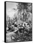 Charlemagne and Saxons-Alphonse Mucha-Framed Stretched Canvas