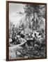 Charlemagne and Saxons-Alphonse Mucha-Framed Art Print