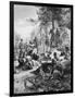 Charlemagne and Saxons-Alphonse Mucha-Framed Art Print