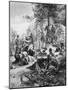 Charlemagne and Saxons-Alphonse Mucha-Mounted Art Print