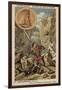 Charlemagne and the Death of Roland at Ronceveaux, 778-null-Framed Giclee Print