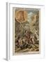 Charlemagne and the Death of Roland at Ronceveaux, 778-null-Framed Giclee Print