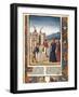 Charlemagne at the Construction of Aix La Chapelle, in 796-null-Framed Art Print