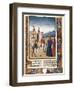 Charlemagne at the Construction of Aix La Chapelle, in 796-null-Framed Art Print