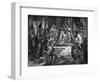 Charlemagne Crowned-null-Framed Art Print