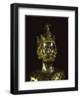Charlemagne, Dating from around 1350, Aachen, Germany, Europe-Christina Gascoigne-Framed Premium Photographic Print