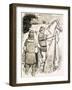Charlemagne Inspecting Cloaks-null-Framed Giclee Print