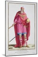 Charlemagne, King of the Franks, (1780)-Pierre Duflos-Mounted Giclee Print