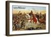 Charlemagne, King of the Franks, Accepting the Submission of the Saxons, 777-null-Framed Giclee Print