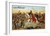 Charlemagne, King of the Franks, Accepting the Submission of the Saxons, 777-null-Framed Giclee Print