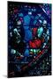 Charlemagne looks at the Milky Way, stained glass window, Chartres Cathedral, France, c1225-Unknown-Mounted Giclee Print