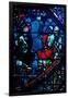 Charlemagne looks at the Milky Way, stained glass window, Chartres Cathedral, France, c1225-Unknown-Framed Giclee Print