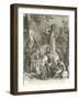 Charlemagne Ordering the Cutting Down of the Sacred Oak-null-Framed Giclee Print