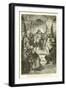 Charlemagne Presiding at the School of the Palace-null-Framed Giclee Print