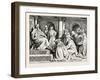 Charlemagne Receiving Ambassadors from Haroun Al Raschid-null-Framed Giclee Print