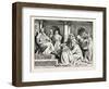 Charlemagne Receiving Ambassadors from Haroun Al Raschid-null-Framed Giclee Print