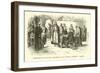 Charlemagne Receiving Reports in the General Assembly-null-Framed Giclee Print