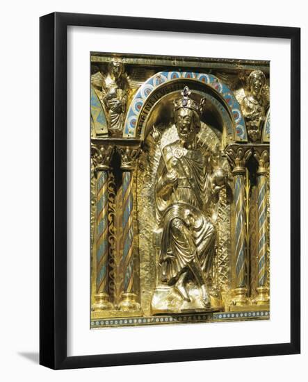 Charlemagne Shrine, Henry IV, 1054-null-Framed Giclee Print