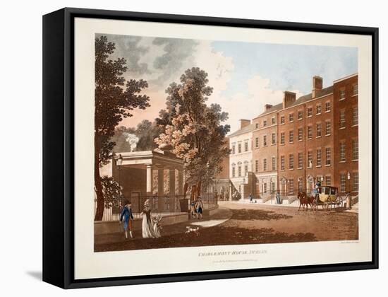 Charlemont-House, Dublin, 1793-James Malton-Framed Stretched Canvas