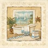 Ocean View Bath I-Charlene Winter Olson-Art Print