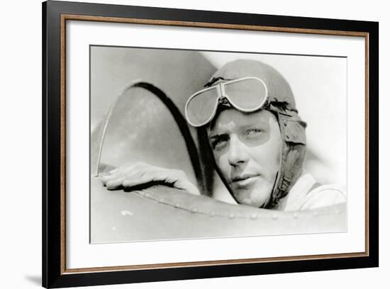 Charles A. Lindbergh in St. Louis, Missouri, USA-null-Framed Photographic Print