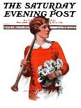 "Snow Birds," Saturday Evening Post Cover, March 6, 1926-Charles A. MacLellan-Giclee Print