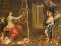 Allegory of Painting-Charles Alphonse Dufresnoy-Laminated Giclee Print