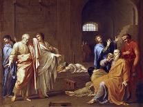 The Death of Socrates-Charles Alphonse Dufresnoy-Art Print