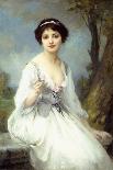 A Nymph in the Forest-Charles Amable Lenoir-Stretched Canvas