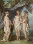 The Sultana Served by Her Eunuchs-Charles-amedee-philippe Van Loo-Giclee Print