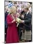 Charles and Camilla Open New Childrens Playground at Ballater, Scotland-null-Mounted Photographic Print