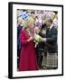 Charles and Camilla Open New Childrens Playground at Ballater, Scotland-null-Framed Photographic Print