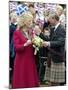 Charles and Camilla Open New Childrens Playground at Ballater, Scotland-null-Mounted Photographic Print