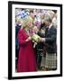 Charles and Camilla Open New Childrens Playground at Ballater, Scotland-null-Framed Photographic Print