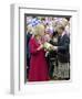 Charles and Camilla Open New Childrens Playground at Ballater, Scotland-null-Framed Photographic Print