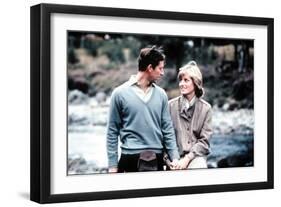 Charles and Diana Happy and in Love at Balmoral After Their Honeymoon August 1981-null-Framed Photographic Print