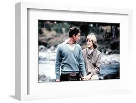 Charles and Diana Happy and in Love at Balmoral After Their Honeymoon August 1981-null-Framed Photographic Print