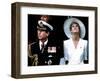 Charles and Diana-null-Framed Art Print