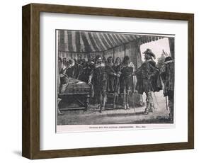 Charles and the Scottish Commissioners 1639-Henry Moore-Framed Giclee Print