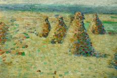 The Harvest, 1890-Charles Angrand-Giclee Print