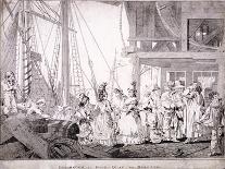 Dice Quay, Lower Thames Street, London, 1788-Charles Ansell-Framed Giclee Print