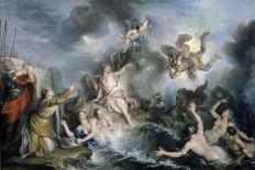 Perseus Rescuing Andromeda-Charles Antoine Coypel-Giclee Print