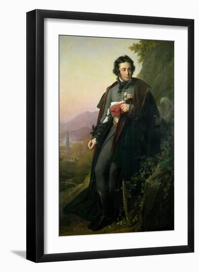 Charles-Artus de Bonchamps 1824-Anne-Louis Girodet de Roussy-Trioson-Framed Giclee Print