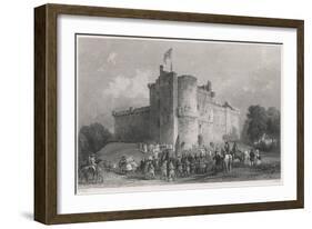 Charles at Doune, 1746-J. Carter-Framed Art Print