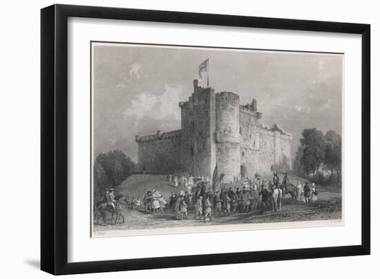 Charles at Doune, 1746-J. Carter-Framed Art Print