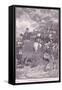 Charles at the Battle of Naseby Ad 1645-Henry Marriott Paget-Framed Stretched Canvas