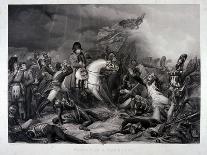 Napoleon (1769-1821) at the Battle of Waterloo, 1815-Charles Auguste Steuben-Giclee Print