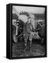 Charles Augustus Lindbergh American Aviator in Flying Clothes-null-Framed Stretched Canvas