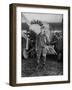 Charles Augustus Lindbergh American Aviator in Flying Clothes-null-Framed Photographic Print