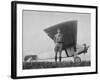 Charles Augustus Lindbergh American Aviator with His Ryan Monoplane the Spirit of St. Louis-null-Framed Photographic Print